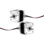 2pcs 3D Printer NEMA17 Stepper Motor Kit 1.0A 33N.cm (47oz.in) 4-Lead Wire with 1m Cable (2LL3401MOTOR)