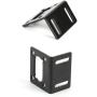 370 Mounting Bracket with Screw Worm Gear Motor Fixed Fastener DIY Parts DC Motor Holder (Single-Side Bracket) - 2 Pack