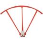 Upgraded Spare Parts Replacement for Syma X5UW X5UC RC Quadcopter Helicopter Copter Toy Motor Three-Blade 3 Blades Propellers Propeller Protectors Blades Frame Landing Skid Included Screws Set (Red)
