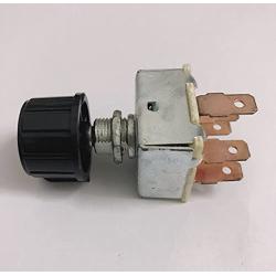 Rotary AC AIR Conditioning 3 Speed Blower Switch Universal INDAK