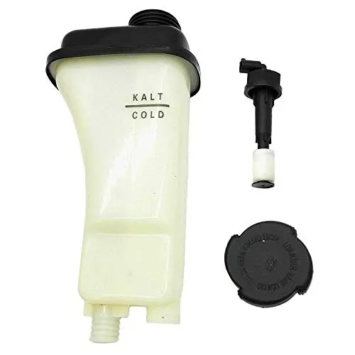 OKAY MOTOR Coolant Expansion Tank + Level Sensor + Cap for BMW E36 323i 325i 328is M3 Z3 E39 528i 17111723520