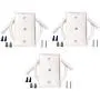 WIRE HIDE Premium Garage Door Sensor Wire Cover Protector Kit. Includes 3 covers, Tube, and all hardware needed. Fits Chamberlain / LiftMaster / Craftsman / Genie