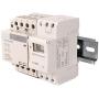 Electrodepot 40 Amp 4 Pole Normally Open 110-120VAC Coil (Silent Operation) Motor Load 40A and Lighting Load 63A Contactor Bundle with 24-7 Electronic Programmable Timer and DIN Rail 35 x 150 mm