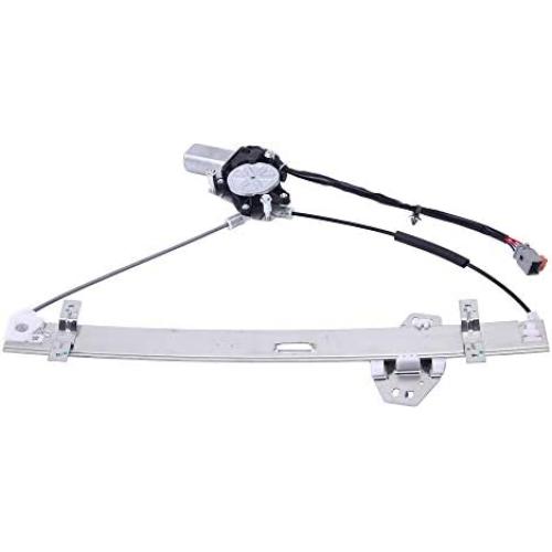 Front Left Driver Side Window Lift Regulator with Motor Compatible with 2003 2004 2005 2006 2007 2008 Honda Pilot Sport Utility 4-Door 3.5L