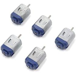 FarBoat 5Pcs DC Motor 0-6V 5000RPM Mini Motor for DIY Toy Mini USB Fan Science Experiment Appliance