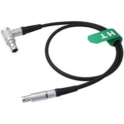 HangTon Right Angle 10 Pin to RS 3 Pin Power Run Stop Cable for Preston MDR3 MDR4 Motor to Sony Venice Alexa Camera 60cm