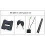 Jieoto 48V Ebike Battery 8AH 10AH 12.5AH 15AH Mountain Bike Lithium Li-ion Battery Pack with 2A Charger, BMS for 200-750W Electric Bicycles Motor