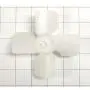 Evaporator Fan Blade AP2152058 5308000010 for Kenmore Frigidaire Refrigerator 216325600 218649000