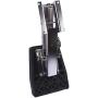 ISURE MARINE ISURE MARINE Stainless Steel Boat Outboard Motor Brackets Kicker 7.5-20HP Heavy Duty AdjustableTrolling Yacht