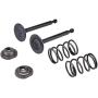 Cancanle Intake Inlet Exhaust Valve Spring Collet Retainer Set for Honda GX160 GX200 168F 170F 5.5-6.5HP Gas Engine Motor Generator Mower