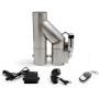 Electric Exhaust Cutout Valve Catback Y Pipe 1 pcs with One Controller Remote Kit (2.5inch)
