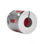 3PCS 6.35mm to 10mm Shaft Coupling D25 L30 Aluminum Plum Flexible Shaft Coupler Servo Stepper Motor Connector for 3D Printer/DIY Encoder/CNC Machine