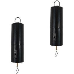 2 Pieces Hanging Rotating Motor Wind Chimes Revolve Twist Turn Battery Powered Twirl Motor Suit for Garden Decor Accessory