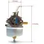 The ROP Shop CARBURETOR CARB for Tecumseh 631828 631067 fits H50 & H60 Small Gas Engine Motor