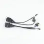 Relais Unic All-in-One 12V Voiture Moto H4-3 9003 HB2 avec Contrôle et Câblage Complet Relais Unic All-in-One 12V Voiture Moto H4-3 9003 HB2 avec Contrôle et Câblage Complet