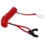 Holdia Boat Lanyard Kill Urgent Stop Switch & Safety Lanyard Compatible with Mercruiser Marine Mercury Tohatsu Outboard Engine Motor- Safety Tether Lanyard Cord Kit