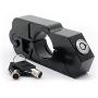 Motorcycle Locks Heavy Duty Anti Theft Adjustable Bike Handlebar Lock for Protection Universal ATV Alloy CNC Handle Throttle Grip Security Lock with 2 Keys,Motorcycle Lock