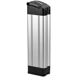 Jieoto Silver Fish Ebike Battery 36V/48V 15Ah/20Ah Electric Bike Lithium Li-ion Battery with Charger Electric Bicycle Battery for 250W 350W 500W 750W 1000W Motor