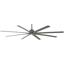 Minka-Aire F896-84-SI Xtreme H2O 84 Inch Outdoor Ceiling Fan with DC Motor in Smoked Iron Finish