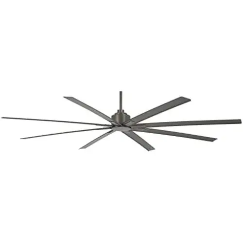 Minka-Aire F896-84-SI Xtreme H2O 84 Inch Outdoor Ceiling Fan with DC Motor in Smoked Iron Finish