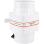 Acouto Bilge Air Blower 12V 4inch 270CFM in‑Line Marine Bilge Air Blower 4