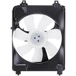 TYC 610970 Cooling Fan Assembly Compatible with 2006-2011 Honda Civic , Black