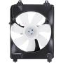 TYC 610970 Cooling Fan Assembly Compatible with 2006-2011 Honda Civic , Black