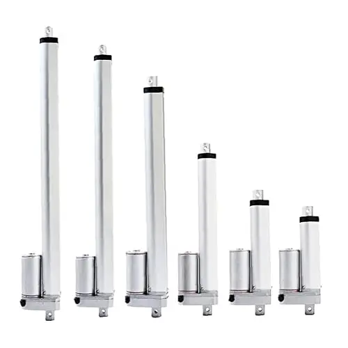 EElabper 750N Electric Linear Actuator 10mm/s 12V Stroke 250mm Motor Linear Motion Controller with Limit Switch