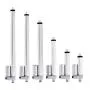 EElabper 750N Electric Linear Actuator 10mm/s 12V Stroke 250mm Motor Linear Motion Controller with Limit Switch