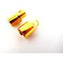 WST 8.0mm Gold Bullet Connector for RC Battery ESC Motor Plug (Pack of 5 Pairs)