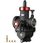 NIBBI Replacement Orginal High Performance Speed Modified Carburetor PE30MM Main jet Slow jet Fit Motorcycle Scooter Atv Dirt bike 180CC-300CC Honda Yamaha Suzuki Kawasaki CG GY6 Engine