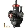 NIBBI Replacement Orginal High Performance Speed Modified Carburetor PE30MM Main jet Slow jet Fit Motorcycle Scooter Atv Dirt bike 180CC-300CC Honda Yamaha Suzuki Kawasaki CG GY6 Engine