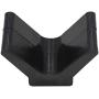 UANOFCN 2 Inch Mounting Width Boat Trailer Non Marking Polyurethane V Bow Stop