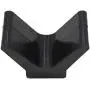 UANOFCN 2 Inch Mounting Width Boat Trailer Non Marking Polyurethane V Bow Stop