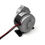 L-faster 250W Brush Gear Bike Motor with Electric Brush Controller and Foot Pedal Accelerator Key Switch Voltmeter