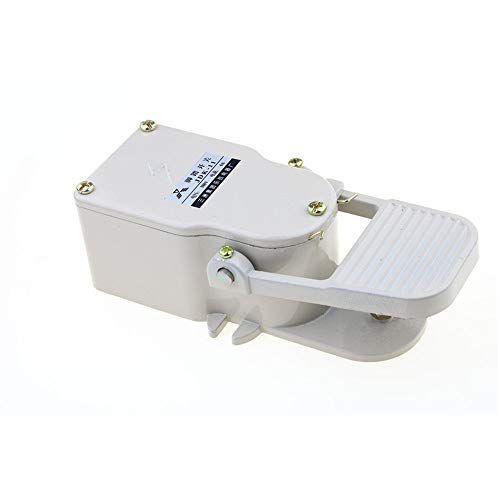 IndustrialField Motor Foot self Reset Foot Switch Controller LT-5 JDK-11 Metal Shell According to 220V