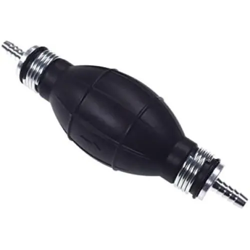 JRL Fuel Pump Fuel Line Hand Primer Bulb 6mm 1/4‘’ inch Rubber fit for Car/Boat/Marine/Motorcycle 9001080A