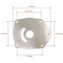 The ROP Shop | Impeller Pump Repair Kit for Mercury 200 HP, DFI 3.0 L, OG386496 & Up Boat Motor