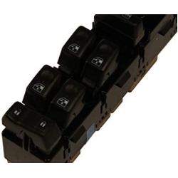 GM Genuine Parts 15883323 Front Driver Side Door Lock and Window Switch with Mirror Switch and Module