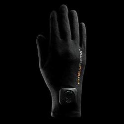 Intellinetix Therapy Gloves - Hand Compression Gloves with Wearable Vibration Therapy - Support for Arthritis and Chronic Pain - Small