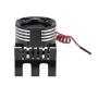 RC Motor Heatsink with 21000RPM Cooling Fan, 42mm Motor Radiator with RGB Light Brushless Engine Motor Heat Sink for 1/8 1/10 Car Truck Buggy SCX10, Tamiya ARRMA Axial TRAXXAS RC Car 4274 4268 Motor