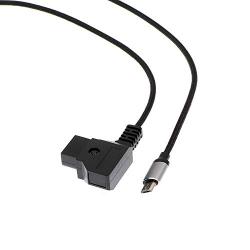 Uonecn Micro USB to D Tap Male Motor Power Cable for Tilta Nucleus Nano USB Cables