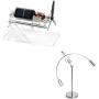 Sunnytech Solar Mendocino Motor Magnetic Levitating Model Unicycle Weightlifter Stainless Steel Physics Balancing Tumbler Toy ID01-WJ143