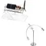 Sunnytech Solar Mendocino Motor Magnetic Levitating Model Unicycle Weightlifter Stainless Steel Physics Balancing Tumbler Toy ID01-WJ143