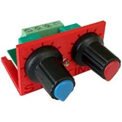 Stirtime Model SRT-010 5V-15V 2A DC Motor Speed Controller PWM with Adjustable Timer, Removable Mounting Bracket, LED Start and Stop Indicators, Made in the USA