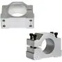ULTECHNOVO Spindle Fixed Seat Engraving Machine Spindle Fixture Motor Holder Aluminum Mount Bracket