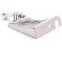 Evomosa Motorcycle Front Left Camera Support Bracket (Silver)