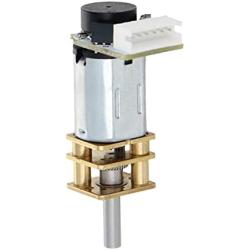 Jutagoss 1Pcs Miniature Gear Motor GA12-N20 DC Gear Motor 6V 1000RPM Encoder Speed Velocity Measurement Mini Car Balance Motor