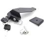 Motorcycle Helmet Lock, GUAIMI Anti-Theft Helmet Security Lock for YZF-R1 2009-2014