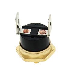 Fielect KSD301 Thermostat Temperature Control Switch,Adjust Snap Disc Temperature Switch 100°C Copper M4 Normally Closed 1 Pcs
